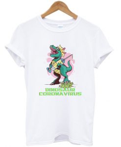 dinosaur coronavirus t shirt