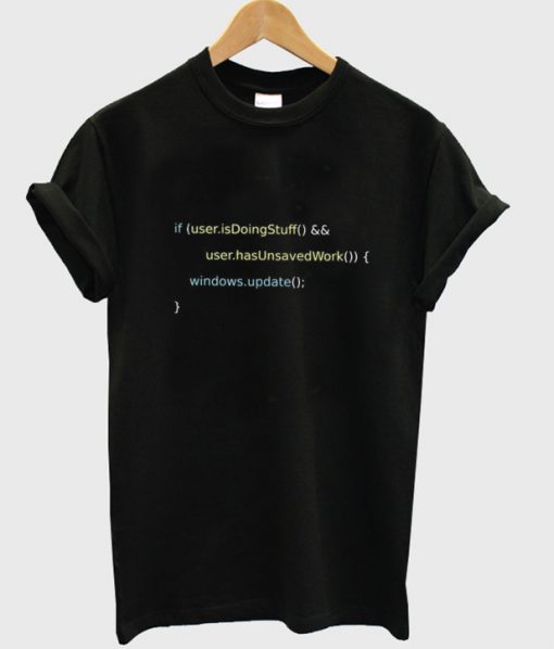 windows update t shirt