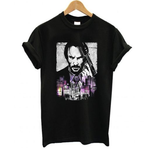 John Wick Keanu Reeves City t shirt