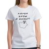 Paper Snow a Ghost t shirt