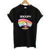 Snoopy Peanuts Rainbow t shirt