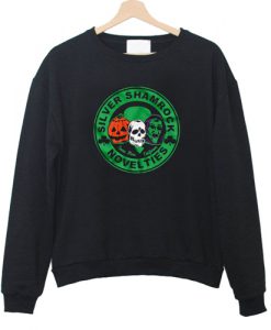 Halloween Silver shamrock novelties sweatshirt