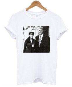 Bill Clinton and Monica Lewinsky Photo t shirt