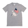 Cute Dog and Flag t shirt