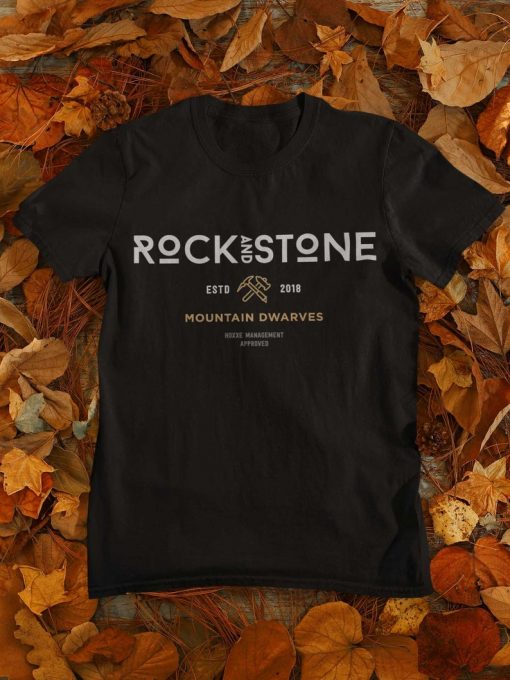 Deep Rock Galactic Rock And Stone t shirt