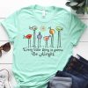Every little thing is gonna be alright Little birds Hippie t shirt