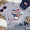 Fourth of July Cow Patriotic t shirt