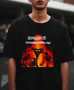 Samhain III November Coming Fire Rock Band t shirt