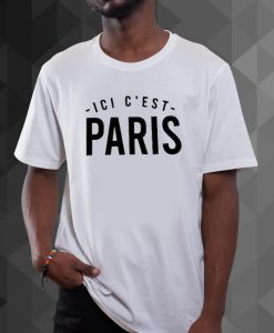 Ici C'est Paris Here is Paris Messi t shirt