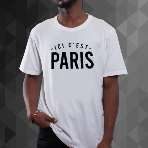 Ici C'est Paris Here is Paris Messi t shirt