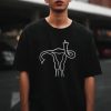 Uterus Finger t shirt