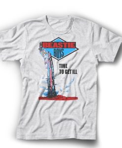 Beastie Boys Time To Get ILL Airplane Jet Old School Hip Hop t shirt