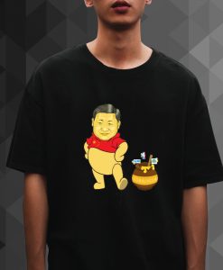 Jinnie The Pooh Stand With Hong Kong Protest Freedom Of Speech Xi Jinping Pooh t shirt