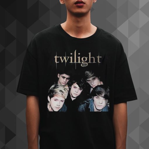 One Direction as Twilight t shirt