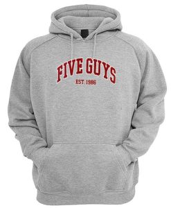 Five Guys Est 1986 hoodie