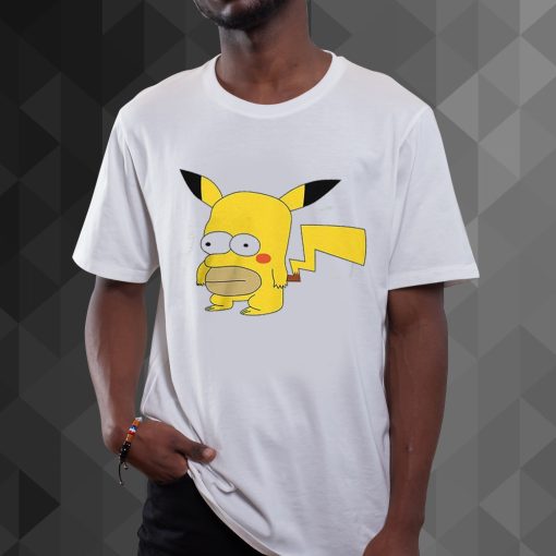 Homer Pikachu Funny t shirt