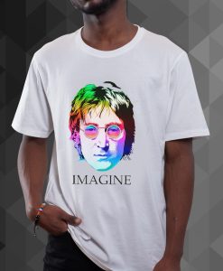 John Lennon Imagine Mens Womens t shirt