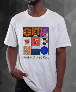 Kanye West X Keith Haring t shirt