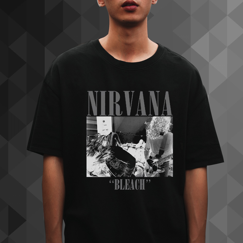 Nirvana - T-Shirt - Bleach (Bolur)