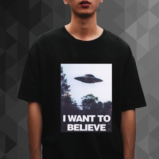 X-Files I want to believe t shirt