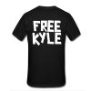 Free Kyle Rittenhouse us 2020 t shirt back