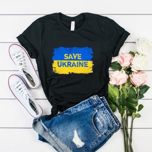 Save Ukraine t shirt