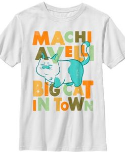 Luca Machiavelli Big Cat In Town t shirt