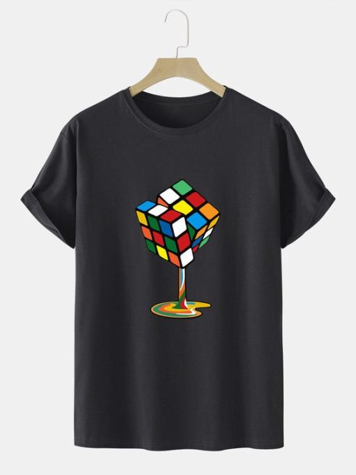 Melting Cube t shirt