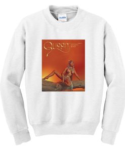 Nicki Minaj’s Queen album merch sweatshirt