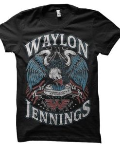 Waylon Jennings Lonesome t shirt