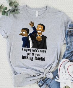 Will Smith Slaps Chris Rock On Oscars 2022 Funny Meme t shirt