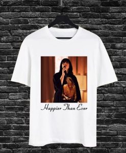 Billie Eilish The Happier Than Ever The World Tour 2022 t shirt