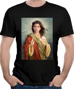 DUA Lipa Jesus t shirt