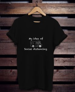 Social Distancing Camper t shirt