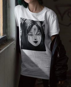 Tomie Junji Ito Uzumaki tshirt