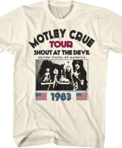 Shout At The Devil Tour Motley Crue t shirt