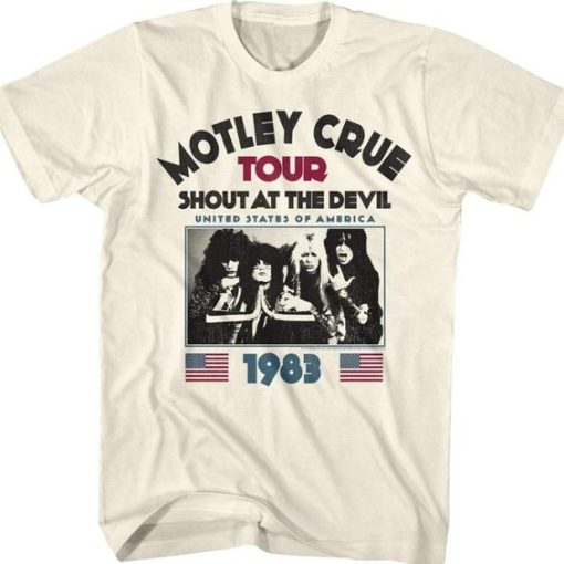 Shout At The Devil Tour Motley Crue t shirt
