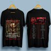 SLAYER The Final World Tour 2019 with dates t shirt