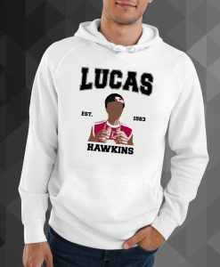 Stranger Things season 4 Characters Lucas hoodie