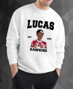 Stranger Things season 4 Characters Lucas sweatshirt