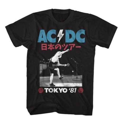 Acdc Tokyo 81 tshirt