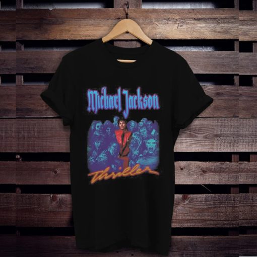 Michael Jackson Retro 90s Thriller Shirt King Of Pop Fan Art t shirt