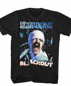 Scorpions German Rock Band Blackout t shirt