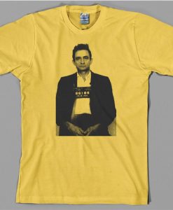 Johnny Cash Mugshot t shirt