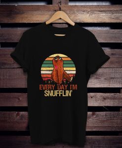 Snuffleupagus every day I'm snufflin t shirt