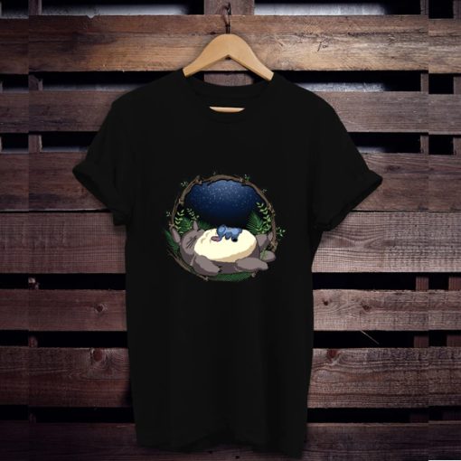 Stitch and Totoro Good Night t shirt