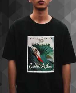 Eddie Aikau Poster Quiksilver t shirt