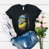 Minion as Girl With Pearl Earring Funny t shirt