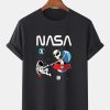 NASA Astronaut Alien t shirt