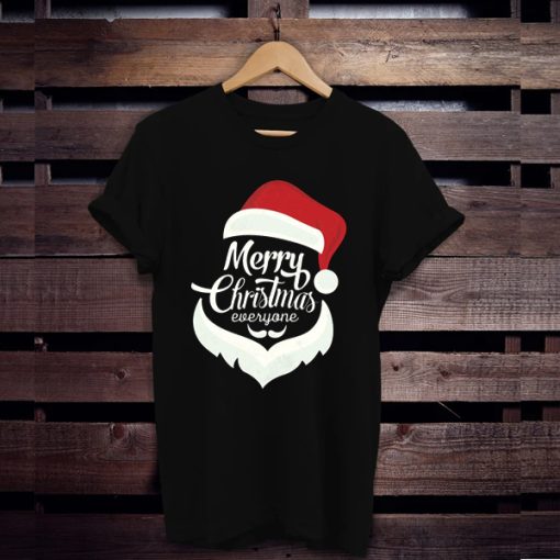 Santa style Merry Christmas t shirt